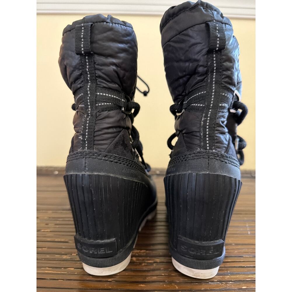 Sorel Kinetic Wedge Women's Snow Boots Waterproof Insulated Size 6.5 Ski Winter - Picture 2 of 7